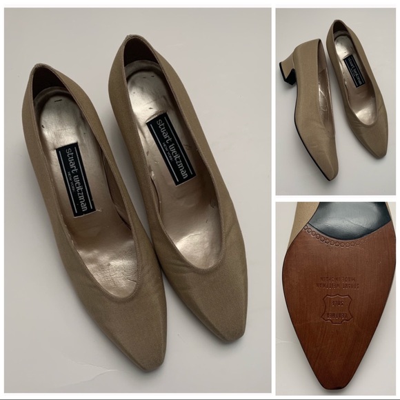 Stuart Weitzman Shoes - | Stuart Weitzman taupe pumps |